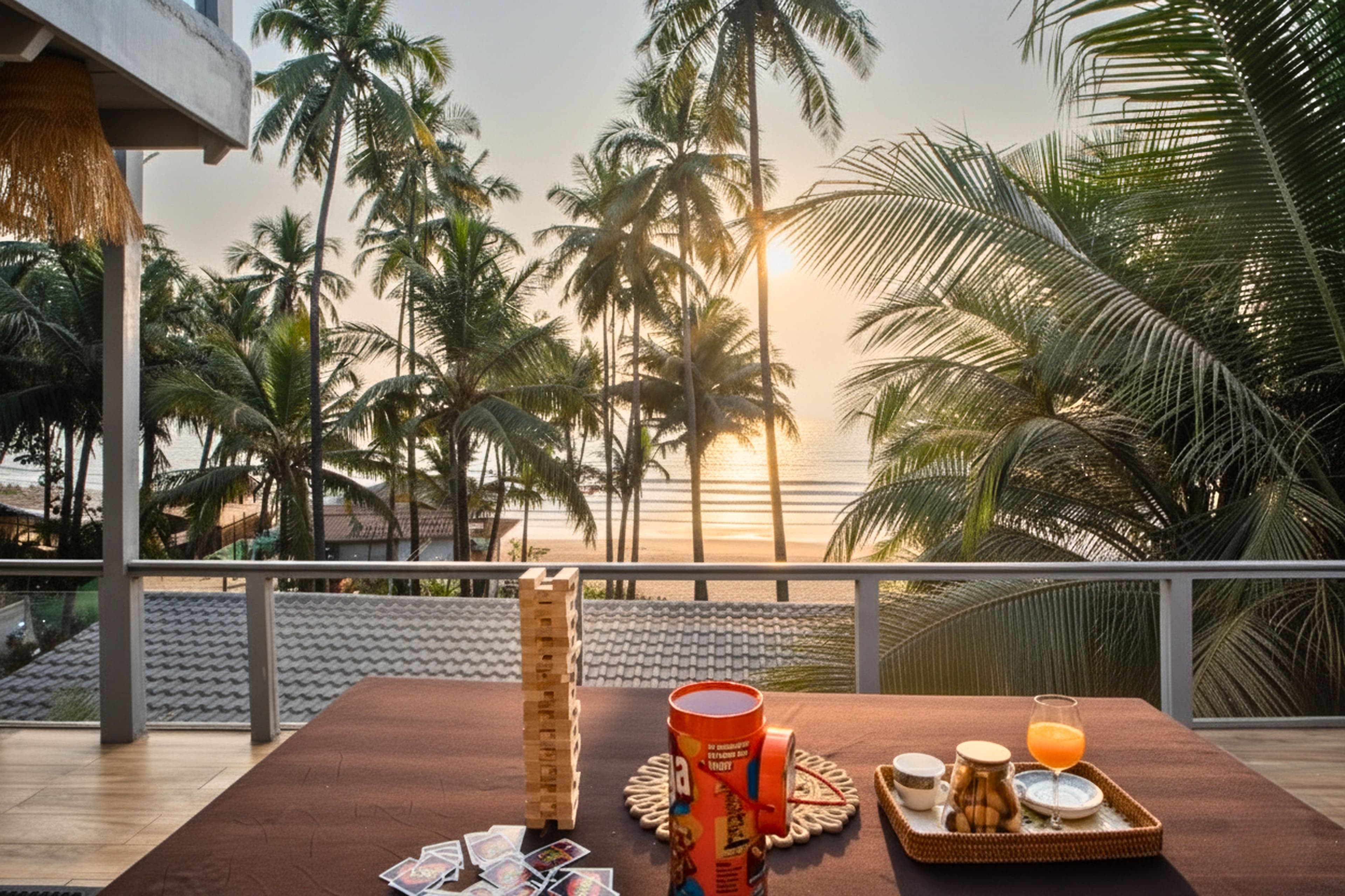 LTA342 (N) | 3-BHK Cottage  with Gazebo & Bar | 10 mtrs from Ashwem Beach