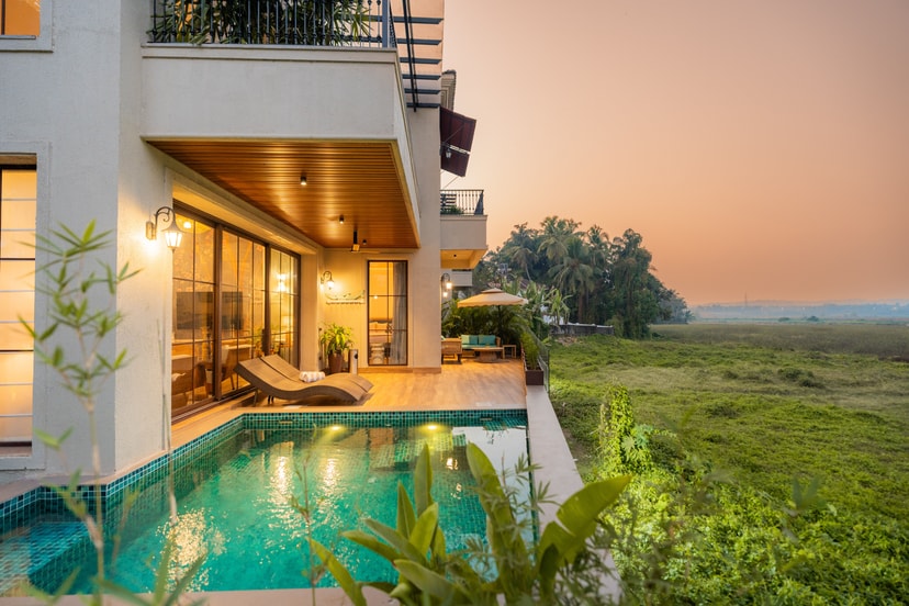 LT446  | Beautiful villa nature-led luxury—crafted in Bardez