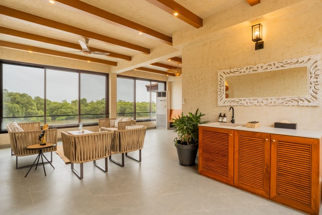 Living area 2 - Riverfront Retreat