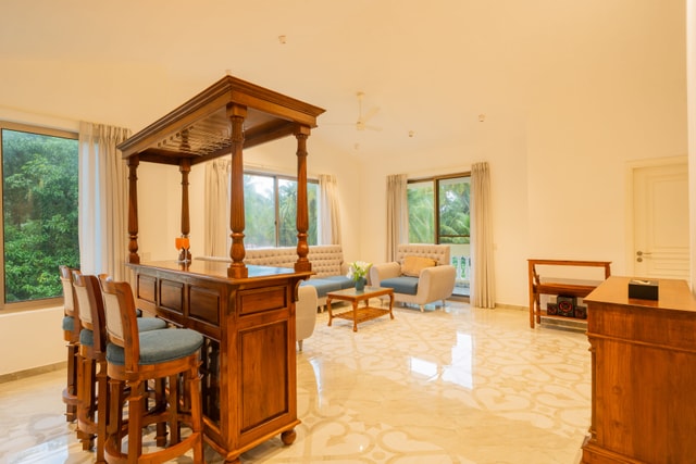 Lounge area