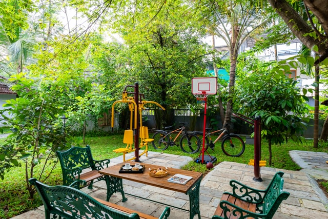 Garden & open gym