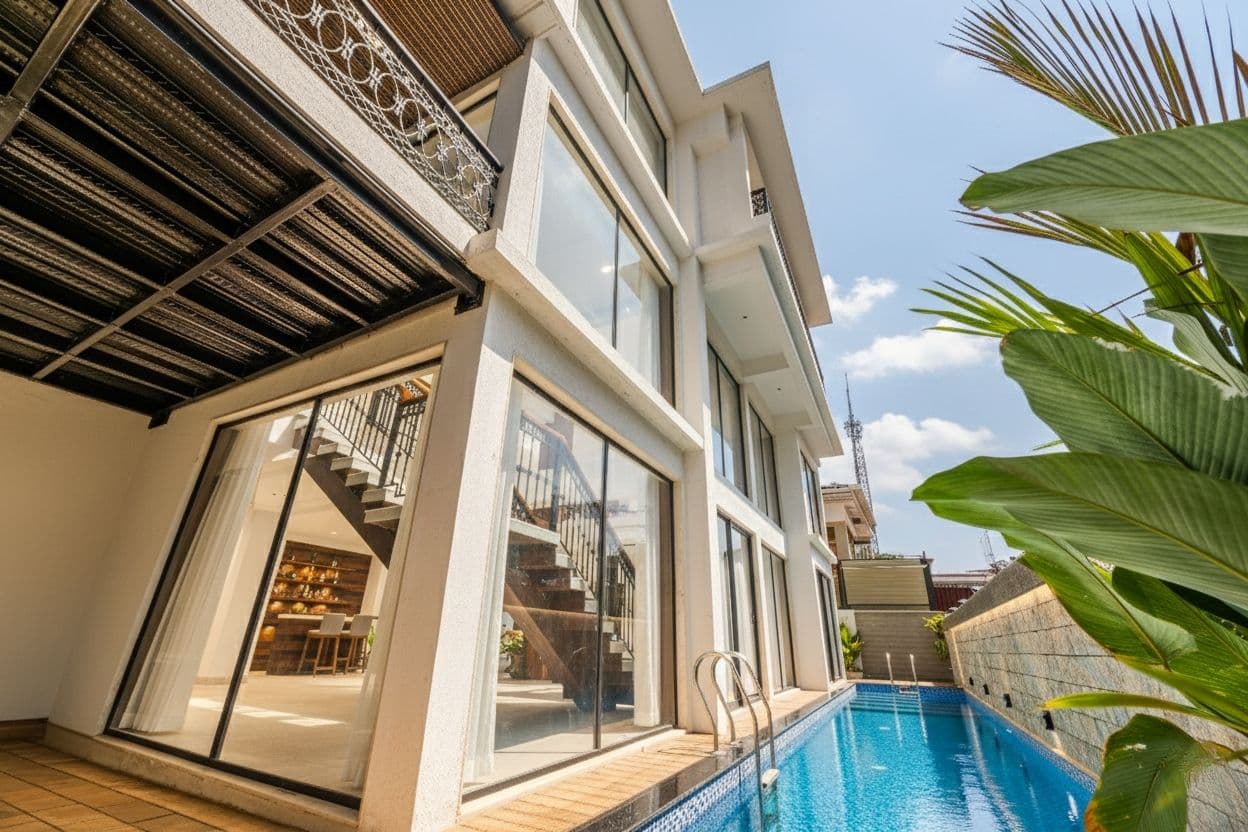 LT578 | 5-BHK Villa With Private Pool, Sit-out Areas, TT Table, Pool Table, Bar & Scenic Views