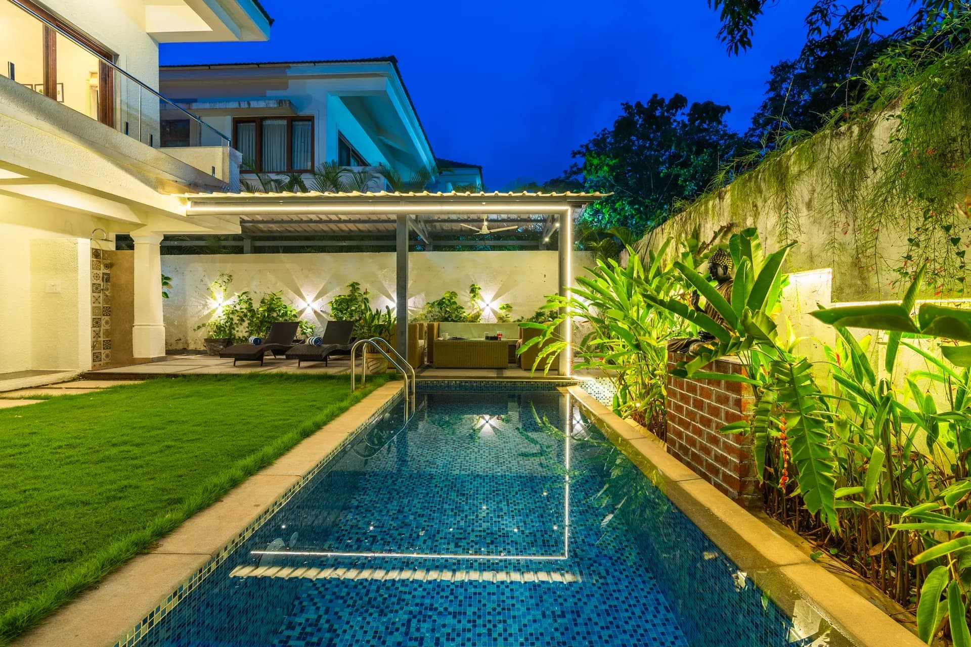 LT376(B1) | Pet-friendly 3-BHK Villa With Private Pool, Garden & Bar