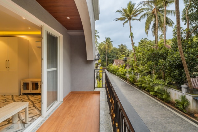Picturesque balcony