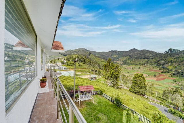 Picturesque balcony